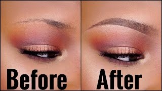 The BEST EYEBROW Tutorial for SPARSETHIN Brows Beginner Friendly [upl. by Oigolue]