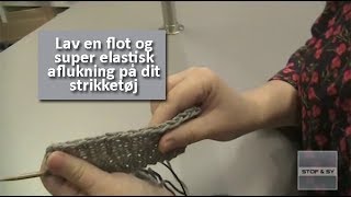 Lav en flot og super elastisk aflukning på strik [upl. by Armil]