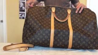 Louis Vuitton Collection Keepall Bandouliere 60 Monogram [upl. by Anneiv980]