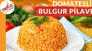 ÇOK LEZZETLİ 👌 Domatesli Biberli Bulgur Pilavı [upl. by Ronalda442]