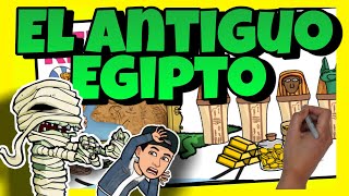 🔺 EL ANTIGUO EGIPTO 🔺 para NIÑOS en MINUTOS [upl. by Aniras]