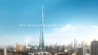 Jotun Paints Arabia Commercial  The Climber  Burj Khalifa [upl. by Halihs567]