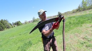 How to Scythe  STOP Weeding Watering and Fertilizing [upl. by Johnny]