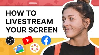 How to Livestream Your Screen on YouTube or Facebook [upl. by Busey836]