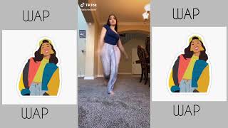 WAP  CARDI B  Tiktok Dance Challenge 2020 [upl. by Anirdnajela]