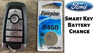 How to Replace A Ford Smart Key Battery  Expedition Edge Escape Explorer Remote Fob  Change Remove [upl. by Benjamin]