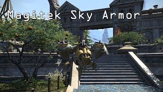 FFXIV Magitek Sky Armor Mount [upl. by Asiak]