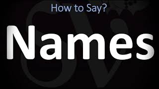 How to Pronounce Names CORRECTLY [upl. by Latsyrk]