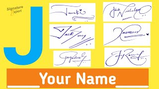 ✔️J Signature Style  Signature Style Of My Name  J Signature Style Of My Name [upl. by Balfore]