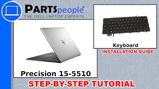 Dell Precision 155510 P56F001 Keyboard HowTo Video Tutorial [upl. by Appel]