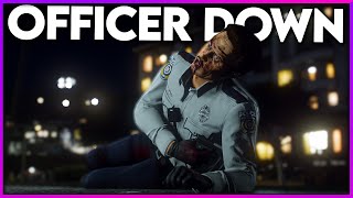 OFFICER DOWN  GTA RP [upl. by Annatsirhc]