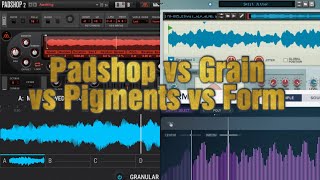 Padshop 2 granular synth comparison [upl. by Issim875]