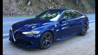 2018 Alfa Romeo Giulia Quadrifoglio  One Take [upl. by Yralam383]