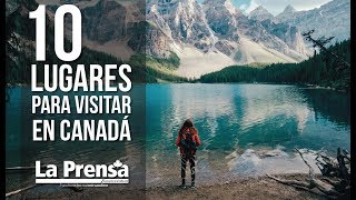 10 lugares para visitar en Canadá [upl. by Marutani830]