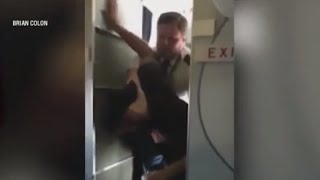 Pilot Tackles Drunk Passenger [upl. by Mellicent]