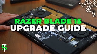 Razer Blade 15 Upgrade Guide RAM SSD Replace Battery [upl. by Edan]