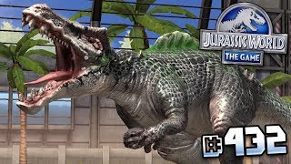 The New SPINOTASUCHUS Hybrid  Jurassic World  The Game  Ep432 HD [upl. by Foy]