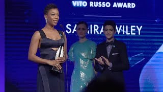 Samira Wiley sends powerful message of support to LGBTQ youth  29th Annual GLAAD Media Awards [upl. by Terris827]