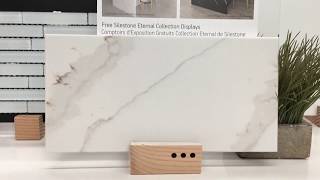 Eternal Calacatta Gold Silestone  Stone and Quartz [upl. by Anahpets]