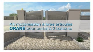 PORTAIL Motorisation de portail orane Avidsen  Installation [upl. by Nnaeirrac]