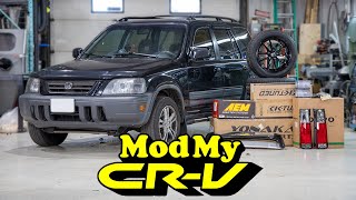 Mod My Honda CRV  Part 1 of 2 [upl. by Einobe625]