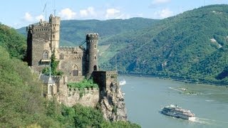 Rudesheim Germany The Gorgeous River A Smooth Boat Cruise Castles Beauty and More [upl. by Nalod]