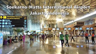 SOEKARNO HATTA International Airport Terminal 3 Walking Tour  JAKARTA Indonesia [upl. by Merola388]