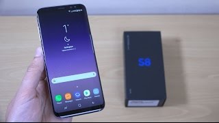 Samsung Galaxy S8  Unboxing amp First Look 4K [upl. by Endora]