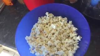 Air popped microwave popcorn using sistema [upl. by Goebel]