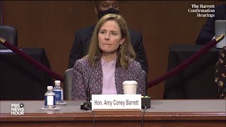 WATCH Sen Sheldon Whitehouse questions Supreme Court nominee Amy Coney Barrett [upl. by Moffitt111]