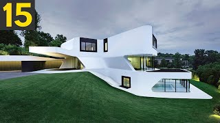 TOP 15 Futuristic Houses [upl. by Dorolisa608]