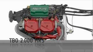 Rotax 912 iS  3D animation [upl. by Froemming]