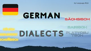 10 Deutsche Dialekte  10 German Dialects [upl. by Aiekat]