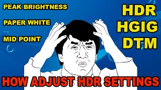 How to Adjust HDR Game Calibration Settings and What is HDR [upl. by Alonzo]