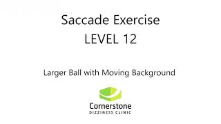 Vision Therapy Exercise  4 Chart Saccades Exercise [upl. by Angy]