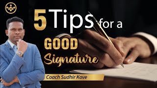 Signature Analysis  5 Tips For Good Signature  To Make Your Future BrighterIN HINDI [upl. by Lerak]