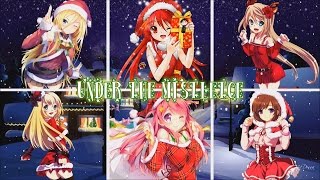 ✧Nightcore  Mistletoe Switching Vocals lyrics [upl. by Baumann]