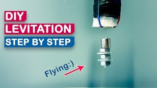 How to Make Magnetic Levitation Device  DIY Magnetic Levitator V20 [upl. by Drawyah]