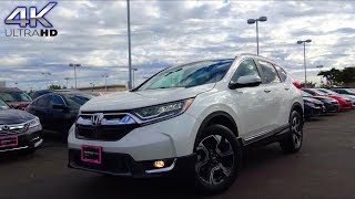 2018 Honda CRV Touring 15 L Turbocharged 4Cylinder Review [upl. by Yeldah]