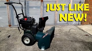 How to Fix Up a Snow Blower [upl. by Camroc]