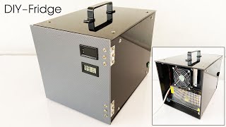 How To Make Mini Refrigerator At Home  Homemade Portable Fridge using TEC112706 and W2809 [upl. by Athey315]