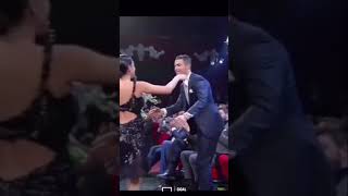 Georgina Rodriguez and Cristiano Ronaldo Kiss [upl. by Deckert]