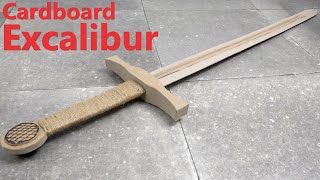 How to make DIY Cardboard Sword [upl. by Nimrahc619]