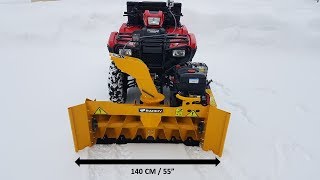 Rammy Snowblower 140 ATV [upl. by Weslee]