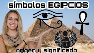 Top 3 símbolos EGIPCIOS  origen y significado [upl. by Vel920]