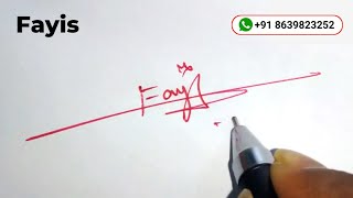 ✅ How to Make Stylish Signature  signature [upl. by Ledda687]