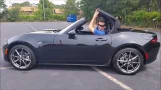 2016 Mazda MX5 Miata Convertible Top Operation [upl. by Forsta]