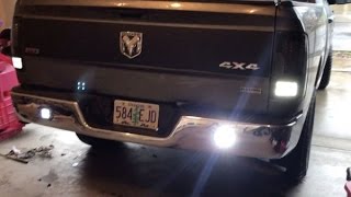 Installing Auxiliary Reverse Lights on my Dodge Ram [upl. by Avan]