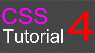 CSS Layout Tutorial  04  Adding the main content section [upl. by Haissem]