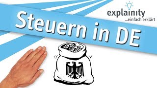 Steuern in Deutschland einfach erklärt explainity® Erklärvideo [upl. by Georg390]